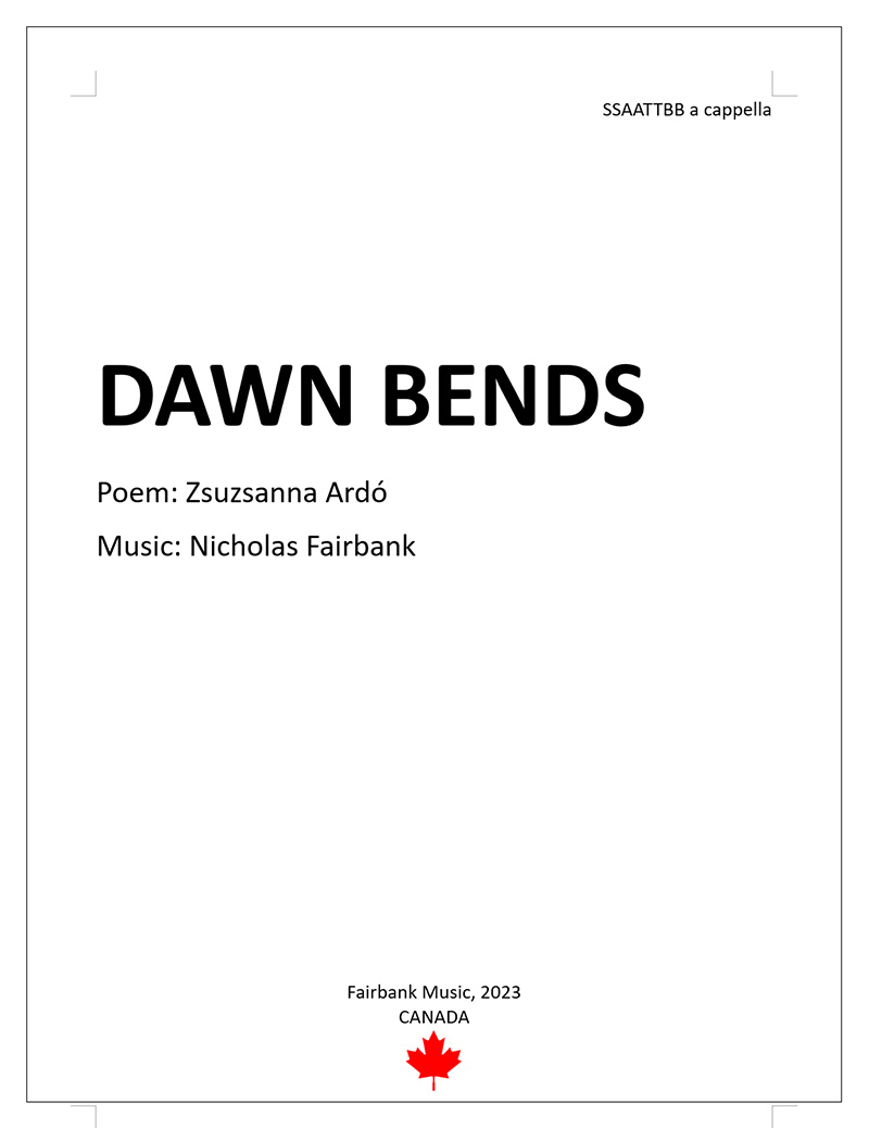 Dawn Bends