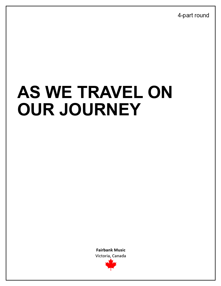 As We Travel on our Journey
