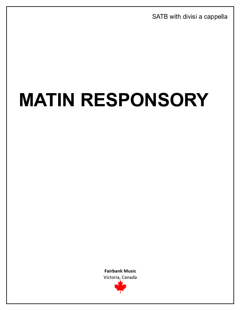Matin Responsory