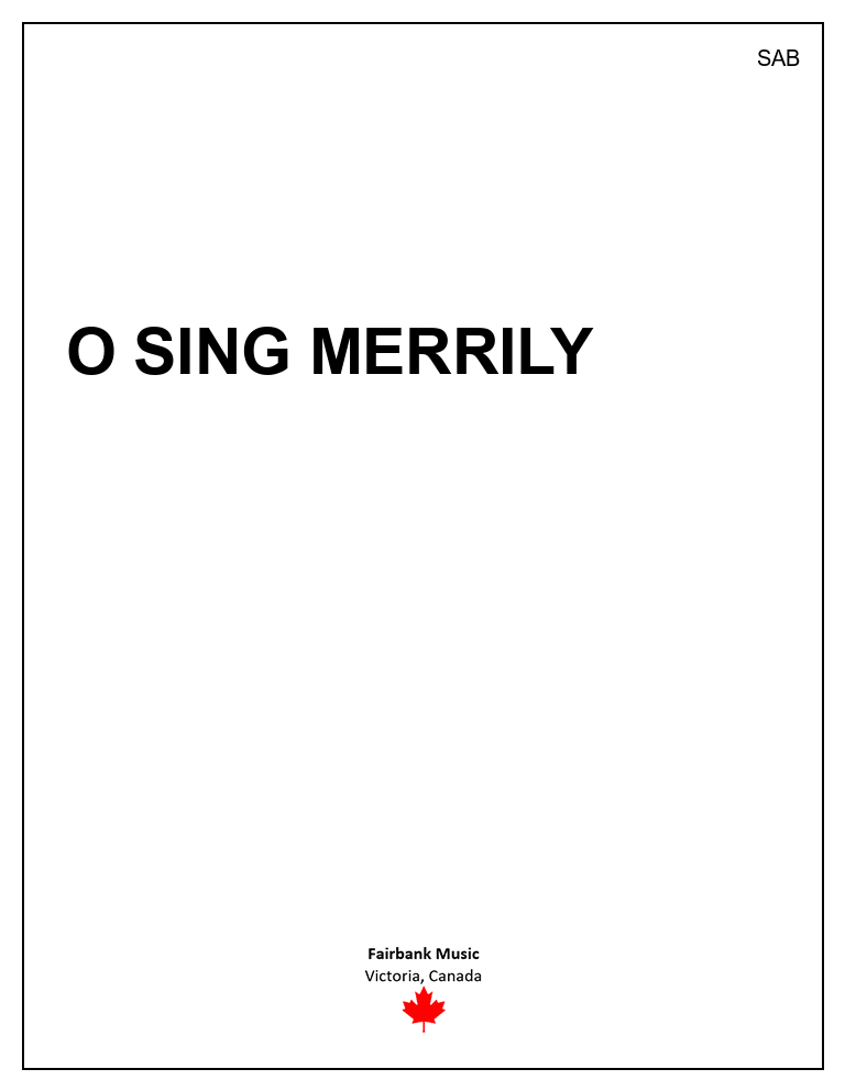 O Sing Merrily